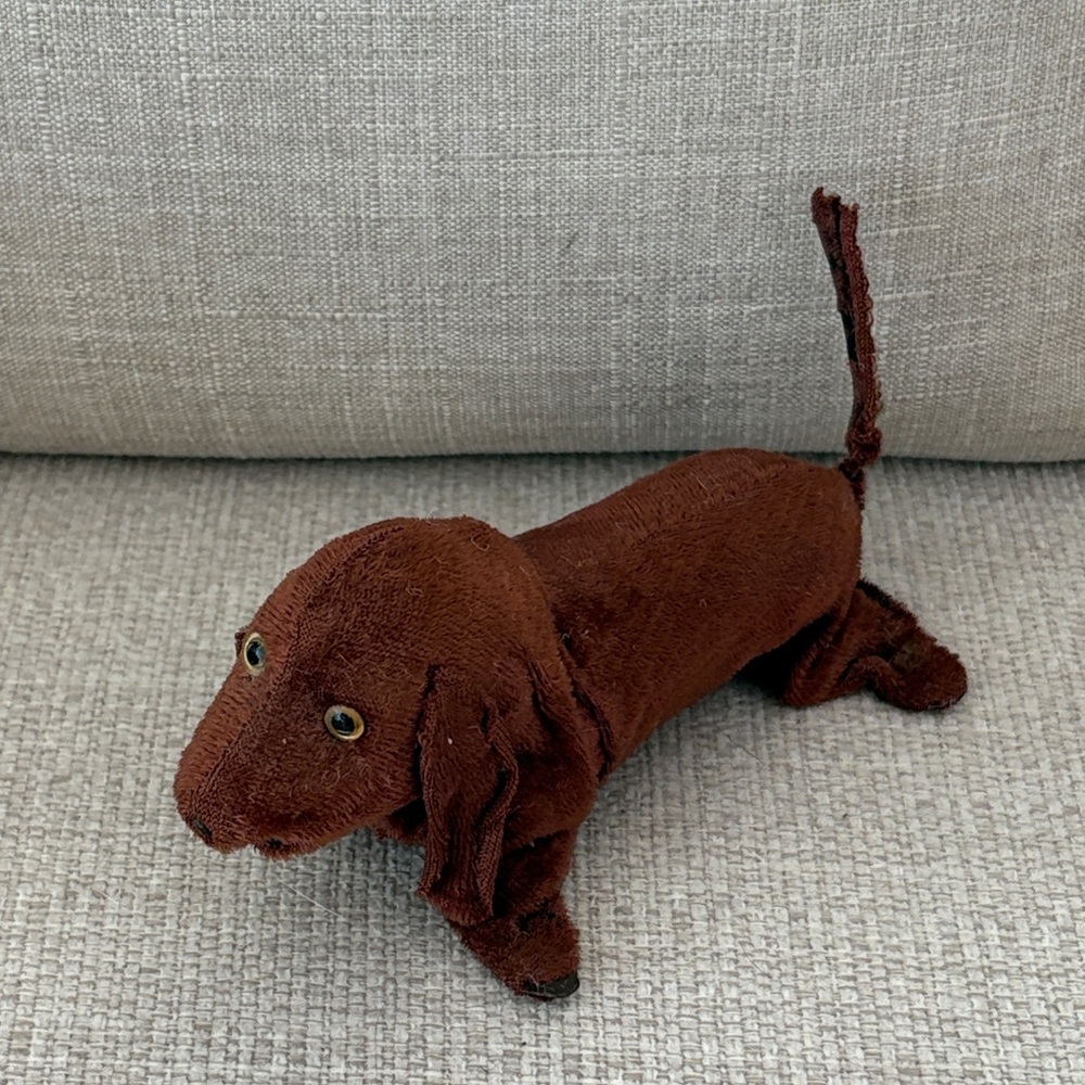 Vintage Dachshund Wind Up Toy